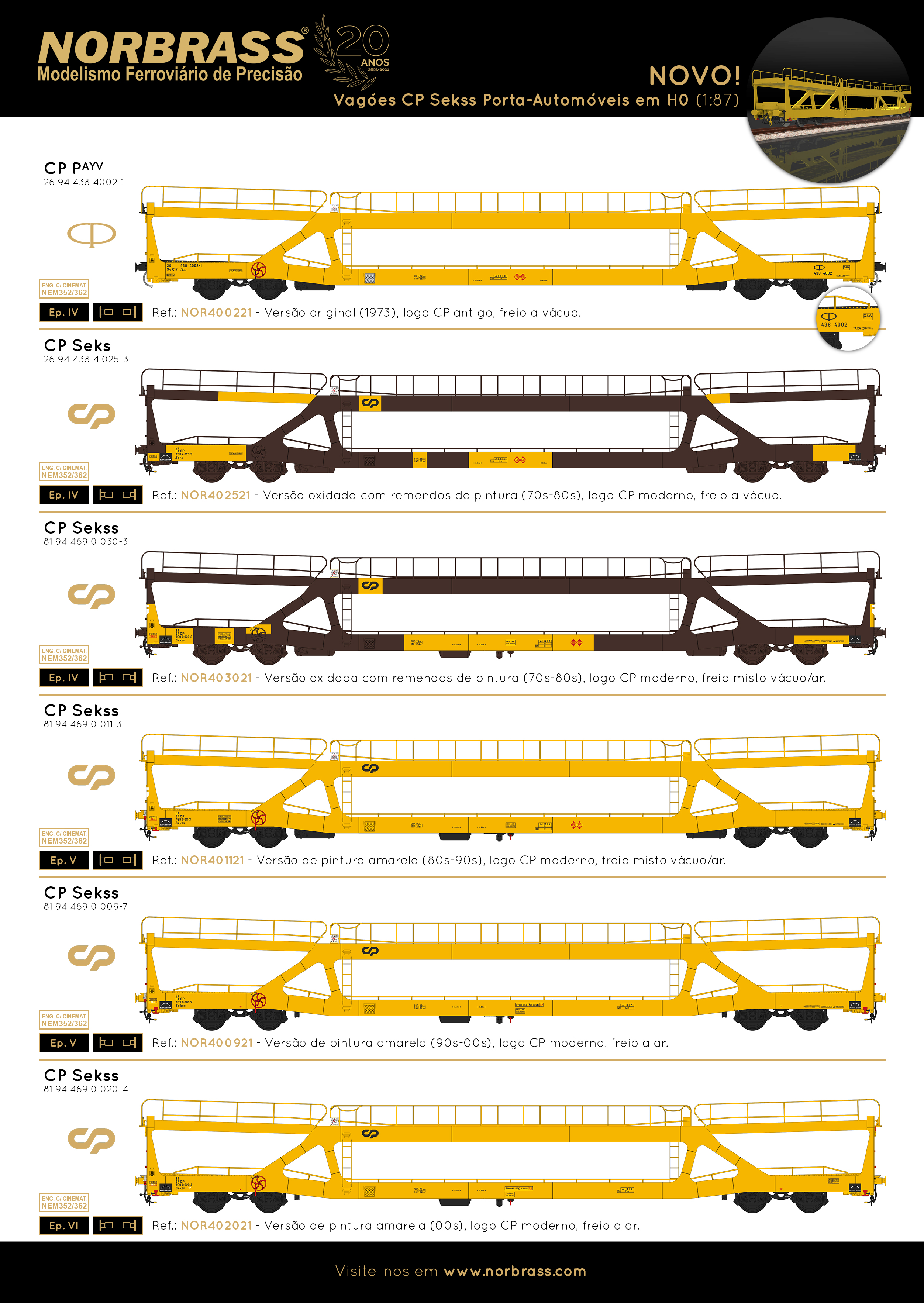 CP Sekss wagons